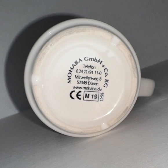 FROHE WEIHNACHTEN Christmas Mug, German, Small, Collectable - Picture 7 of 7